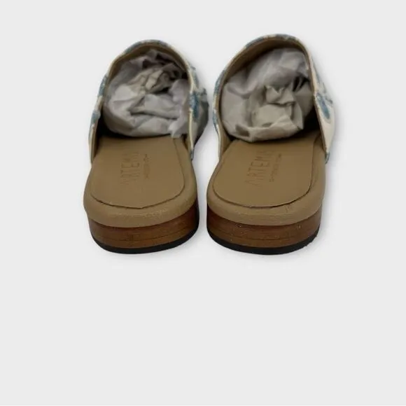 Artemis Suzani Slipper Mule Shoe Hand-Woven Silk Women’s Size 39 US 8.5 NWOT