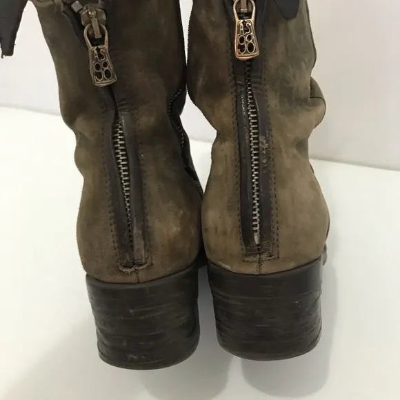 AS98 Leather Boots Size 39