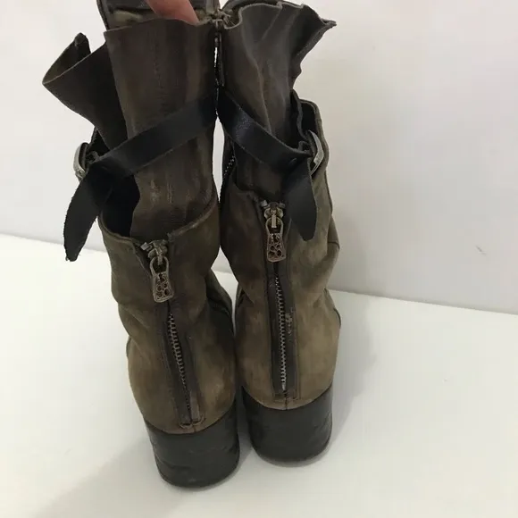AS98 Leather Boots Size 39
