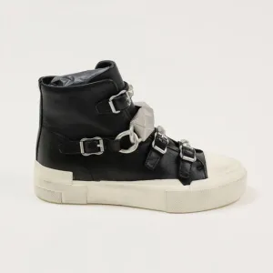 Ash Galaxy Studded Chain High Top Sneakers Black Size 36EU/6US