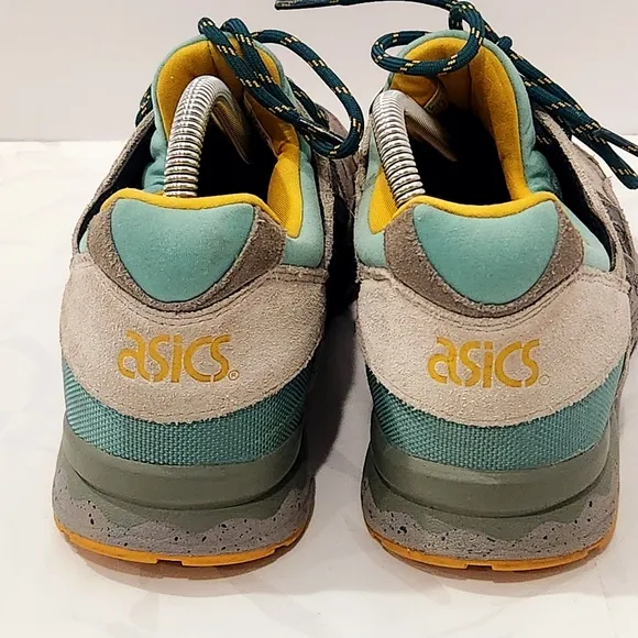 Asics Gel Lyte V Outdoor  Gray Green  Sz 7.5 Mens H7J4L Suede Sneaker Shoe