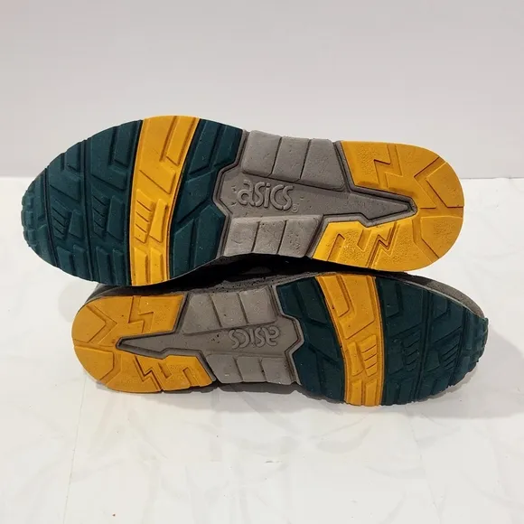 Asics Gel Lyte V Outdoor  Gray Green  Sz 7.5 Mens H7J4L Suede Sneaker Shoe