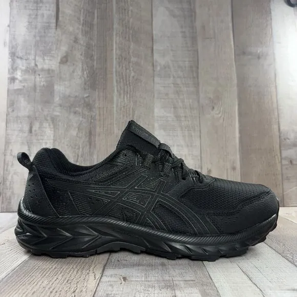 Asics GEL Venture 9 Men's Size 9 Extra Wide Trail Running Shoes Sneakers Black
