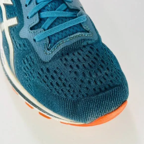 Asics GT-1000 10 Running Sneakers Shoes Navy Blue Orange Men 10.5