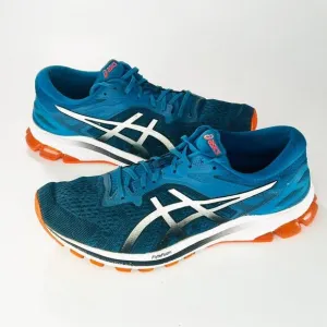 Asics GT-1000 10 Running Sneakers Shoes Navy Blue Orange Men 10.5