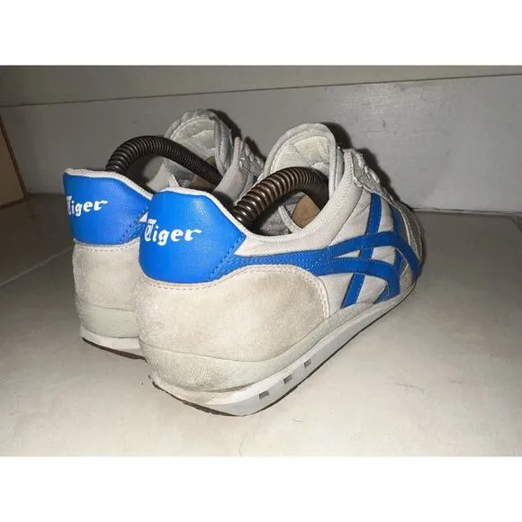 Asics Onitsuka Tiger Ultimate 81 Shoes Mens 10 Gray Blue‎ HQ201 RARE Sneakers