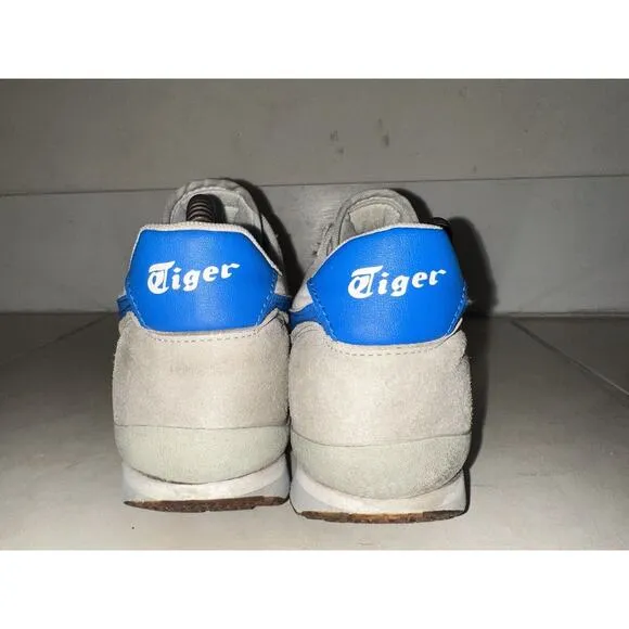 Asics Onitsuka Tiger Ultimate 81 Shoes Mens 10 Gray Blue‎ HQ201 RARE Sneakers