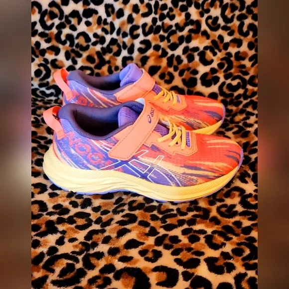 ASICS Pre Noosa Tri 13 Kids' Running Shoes in Blazing Coral - New