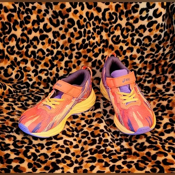 ASICS Pre Noosa Tri 13 Kids' Running Shoes in Blazing Coral - New