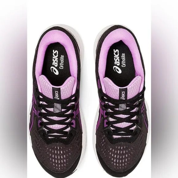 ASICS Women's Gel-Contend 8 Running Shoes Size 10 Black/Brown/Orchid Brand New