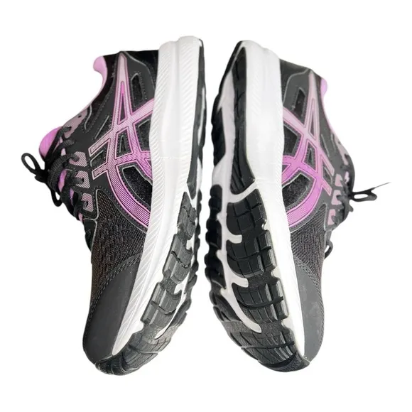 ASICS Women's Gel-Contend 8 Running Shoes Size 10 Black/Brown/Orchid Brand New