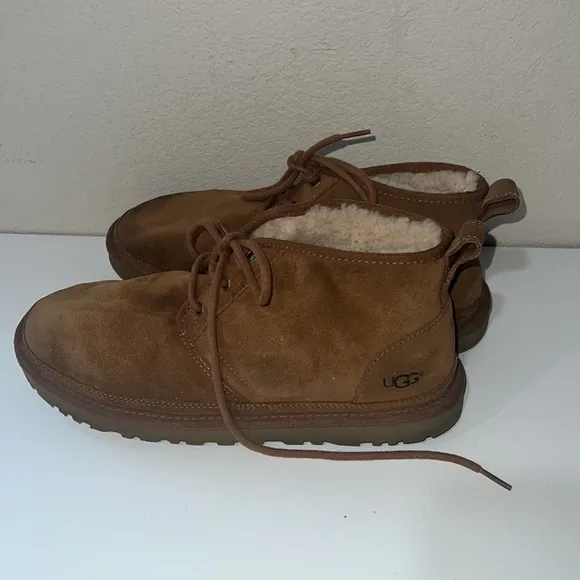 Authentic UGG Men's Iconic Neumel Chukka Boots Shoes Brown