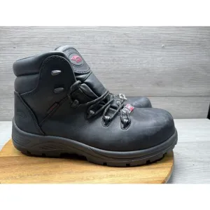 Avenger Men's Framer CT Work Boots A7223 Black Leather Composite Toe. Men 10