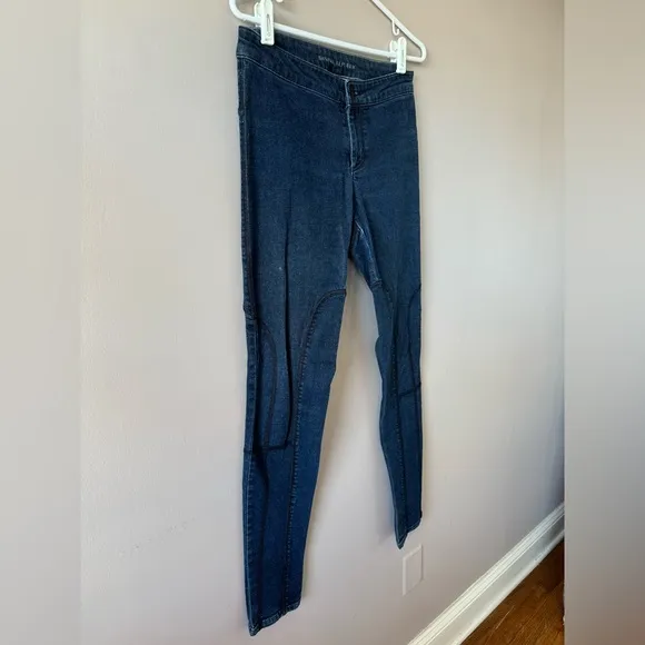 Banana‎ Republic Women’s Dark Wash Jean Riding Leggings Size 28