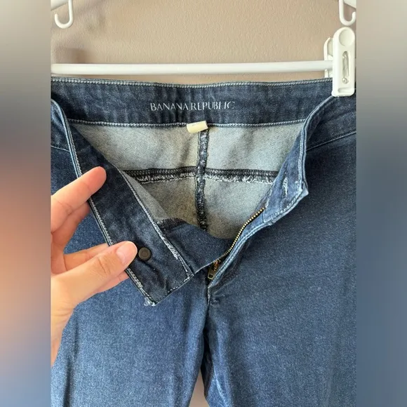 Banana‎ Republic Women’s Dark Wash Jean Riding Leggings Size 28