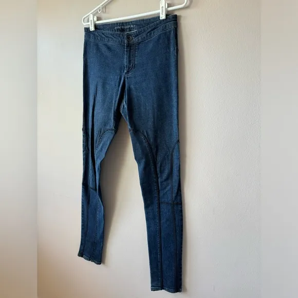 Banana‎ Republic Women’s Dark Wash Jean Riding Leggings Size 28