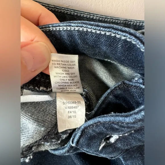 Banana‎ Republic Women’s Dark Wash Jean Riding Leggings Size 28