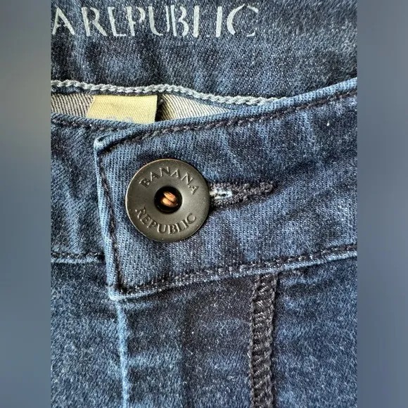 Banana‎ Republic Women’s Dark Wash Jean Riding Leggings Size 28