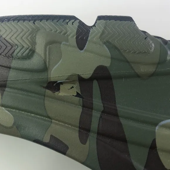 BASS Outdoor Camo Field Slides Clogs Shoes size 12
