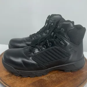 Bates Boots Mens 11 M Tactical Sport 2 Black Comp Safety Toe Mid Zip Lace Up
