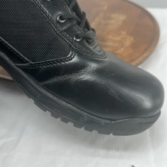 Bates Boots Mens 11 M Tactical Sport 2 Black Comp Safety Toe Mid Zip Lace Up
