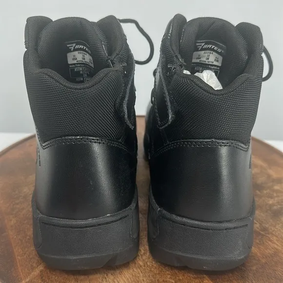 Bates Boots Mens 11 M Tactical Sport 2 Black Comp Safety Toe Mid Zip Lace Up