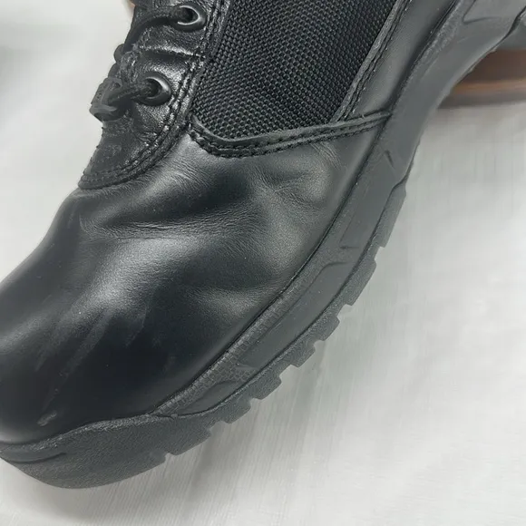Bates Boots Mens 11 M Tactical Sport 2 Black Comp Safety Toe Mid Zip Lace Up
