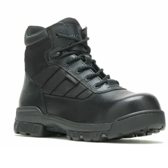 Bates Tactical Sport 5&quot; Safety Composite Toe Side Zip Boots E02264 size 7 WIDE