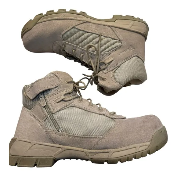Bates Tactical Sport Mid Zip Composite Toe Work Safety Boot E03121 Men’s Sz 10.5