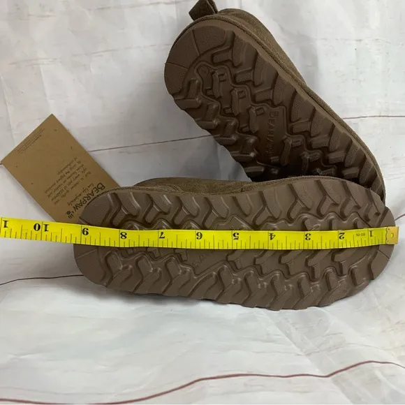 BEARPAW Phoenix Youth US1 UK13 Winter Boot wool kids boys shoes brown suede Snow