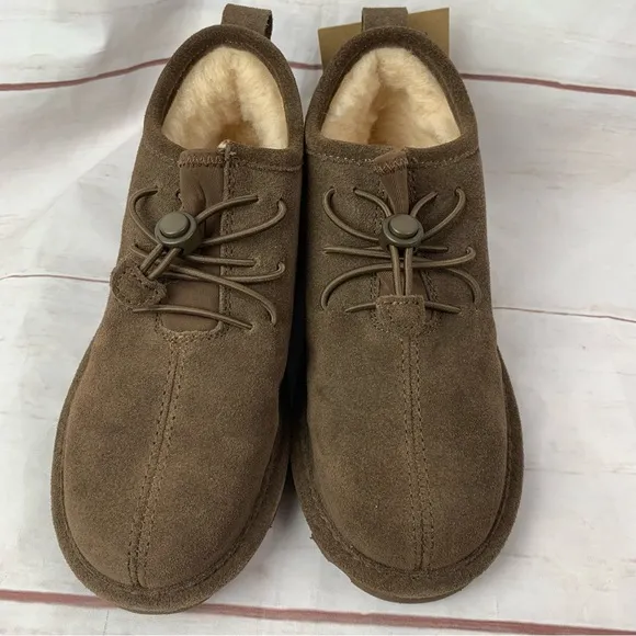 BEARPAW Phoenix Youth US1 UK13 Winter Boot wool kids boys shoes brown suede Snow