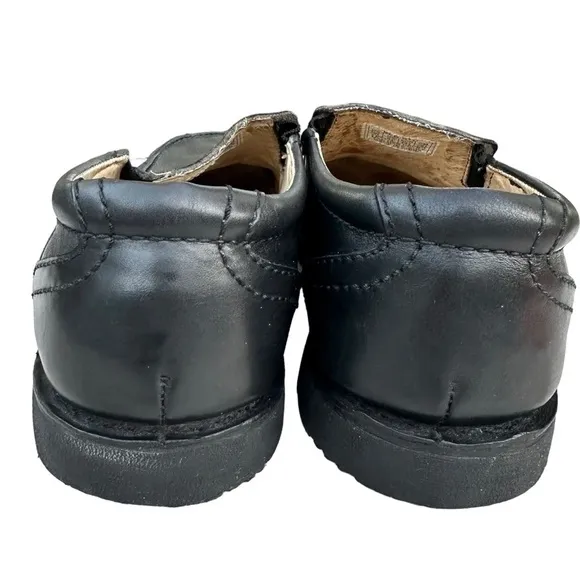 Bed Stu shoes Men’s Sz 10.5 Black Leather Loafers Slip On Dress Office