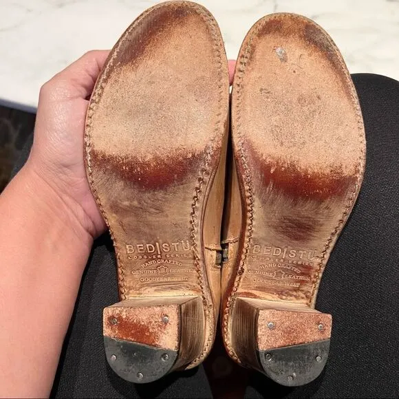 Bed Stu tan bootie