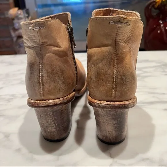 Bed Stu tan bootie