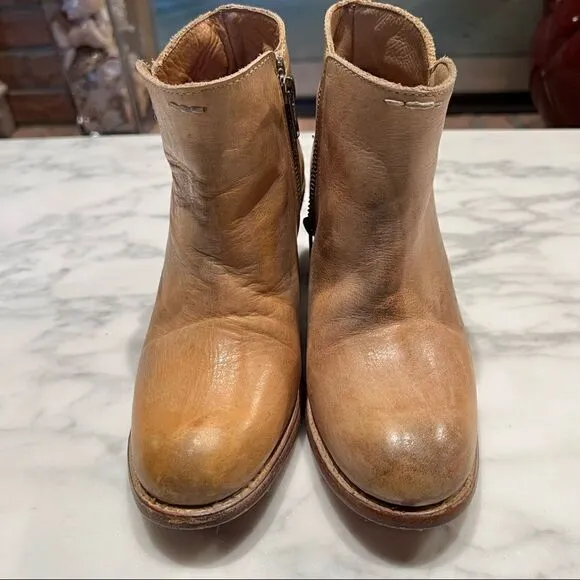 Bed Stu tan bootie