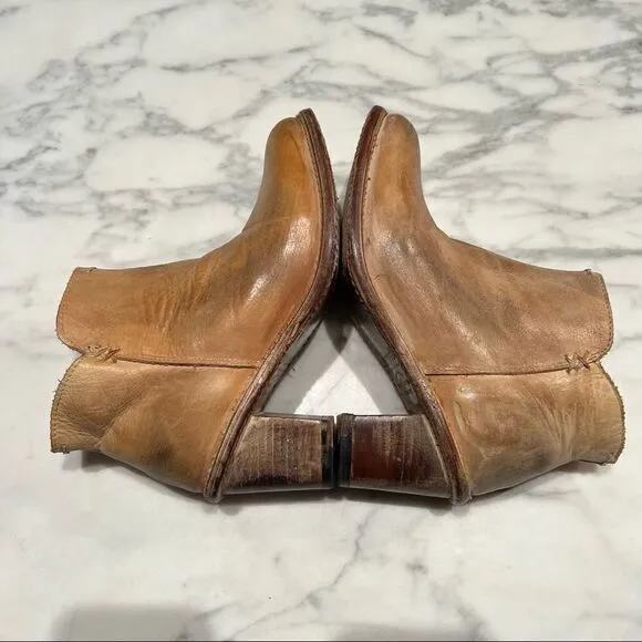 Bed Stu tan bootie