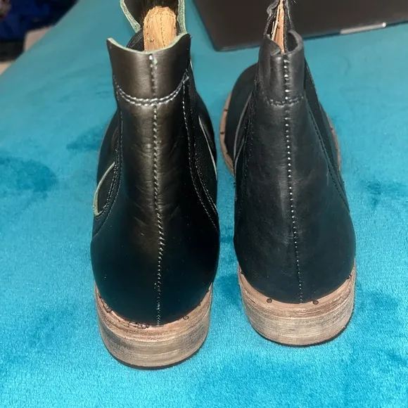 Beek by two birds Boots Black Leather Size 7
