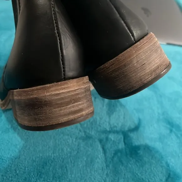 Beek by two birds Boots Black Leather Size 7