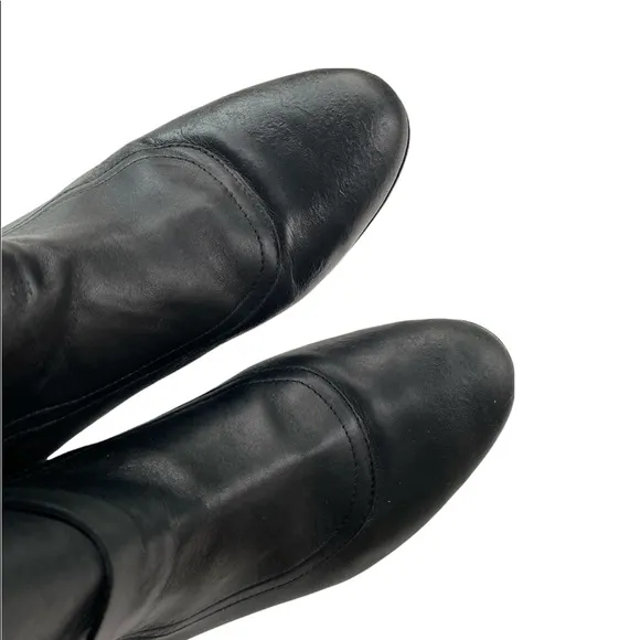 Belle by Sigerson Morrison Miracle Black leather ankle boots sz: 8