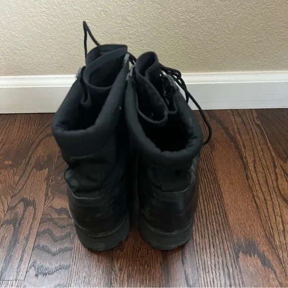 Belleville Steel Toe Hot Weather Combat Boots Men Sz  10.5 R Black 220 TRP ST,