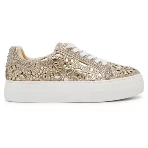 Betsey Johnson Rhinestone Sneakers