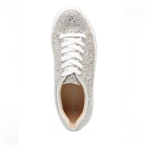 Betsey Johnson Women's Sidny Platform Lace-Up Sneakers