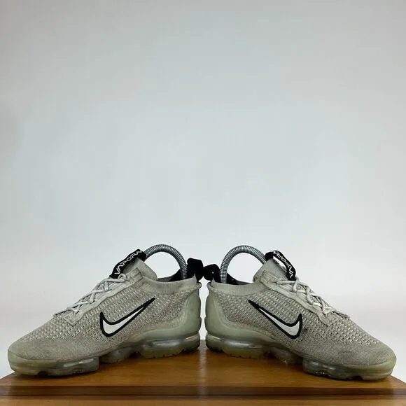 Big‎ Kids Nike Air Vapormax Flyknit 2021 White Athletic Shoes Sneakers Size 4 Y