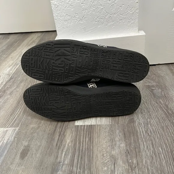 Bikkembergs Black High Top Suede Sneakers