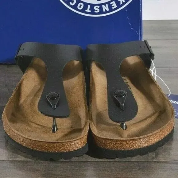 Birkenstock Gizeh Birko-Flor Sandals Thongs Sz 37