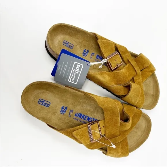 🆕Birkenstock Lugano Soft FootbedSandals EU 43 Women’s 12