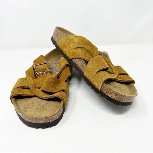 🆕Birkenstock Lugano Soft FootbedSandals EU 43 Women’s 12