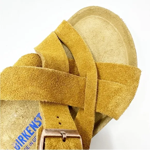 🆕Birkenstock Lugano Soft FootbedSandals EU 43 Women’s 12