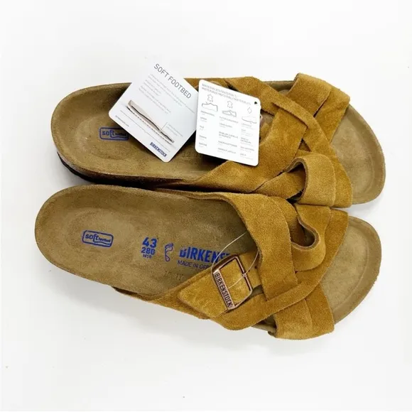🆕Birkenstock Lugano Soft FootbedSandals EU 43 Women’s 12