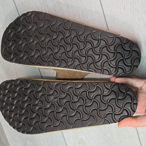 Birkenstock Womens Arizona Taupe Sandals Shoes Sz 42/11